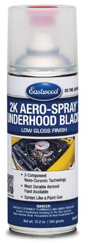 Eastwood 2K Aero-Spray Ceramic Aerosol Underhood Black Paint Paint, Stain & Solvents Eastwood 14147 Z