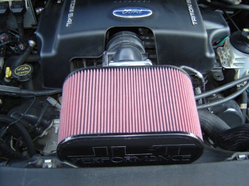 JLT RAM AIR INTAKE (1997-2003 Ford F-150 and Expedition) with plug and play MAF wire harness Air Filters JLT Performance RAI-FEF-9703