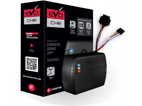 Fortin - EVO-CHRT5 - Stand-Alone Add-On Remote Start Car Starter System For Chrysler Dodge Jeep Traingle Key Vehicles Electronics Features Fortin EVOCHRT5