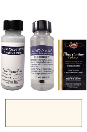 2013 Chevrolet Traverse White WA8554/40 Touch Up Paint Bottle Kit - Original Factory OEM Automotive Paint - Color Match Guaranteed Touchup Paint PaintScratch Automotive Touch Up Paint 8457b-2548-tu