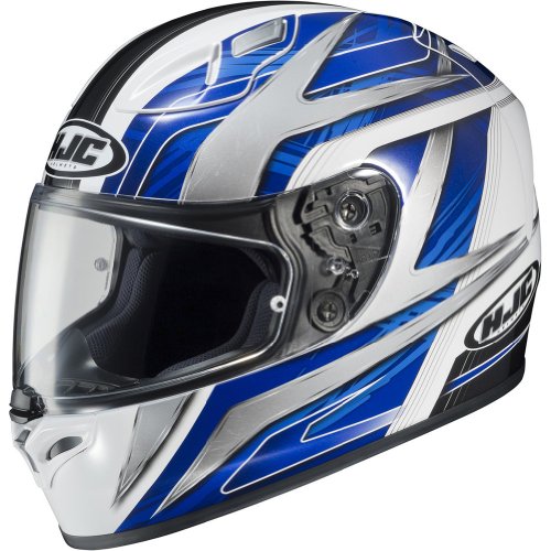 HJC Ace Men's FG-17 Sports Bike Racing Motorcycle Helmet - MC-2 / Medium Helmets HJC Helmets 0817-1102-05-HH-FBA