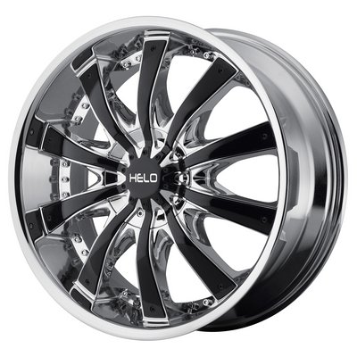 Helo HE87528100238 HE875 28x10 CHROME (38mm) Car Helo HE87528100238