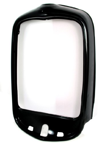 1932 Ford Steel Grill Shell - Black w/ Hole Grille Inserts Top Street Performance AC1002