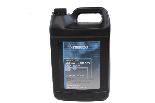Genuine Mazda Fluid (0000-77-507E-03) Gold Premium Coolant with Bittering Agent - 1 Gallon Antifreezes & Coolants Mazda 0000-77-507E-03