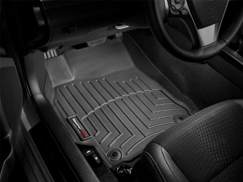 WeatherTech (444841) FloorLiner, Front, Black Custom Fit WeatherTech 444841