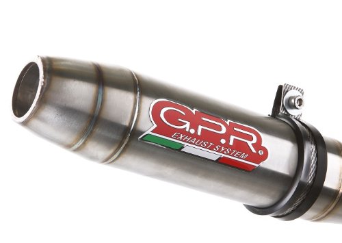 Gpr Triple Exhaust System Deeptone Line Stainless Steel Made Racing Slip-On Kit With Link Pipe And Accessories for Ducati 749-999 Thunderline Triple Complete Systems GPR Exhaust System D.68.DE