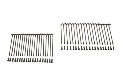 Motorcycle Stainless Steel 19 Spoke Set Buchanan Rims VTWINN 45-0657