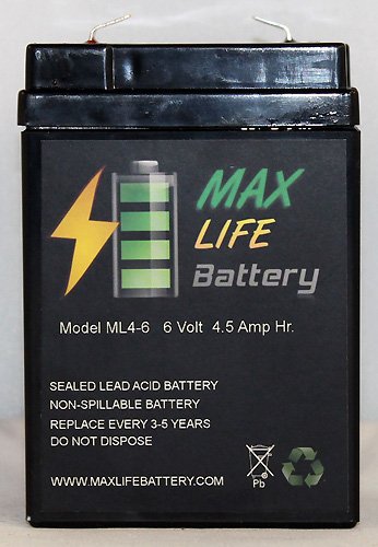 6V Max Life Battery ML4-6ALT86