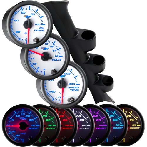 Multi Gauges GlowShift GS-350-W7_04_05_06