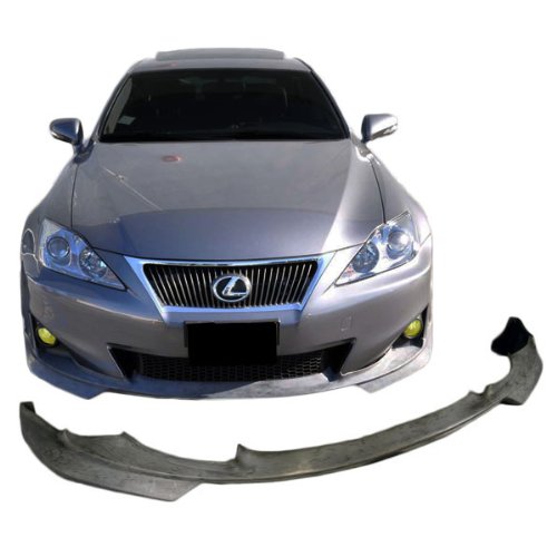 11 12 Lexus IS250 IS350 WD Urethane Add-On Front Bumper Lip Spoiler Bodykit Bumpers IKON MOTORSPORTS BLF-LIS11WD-PU