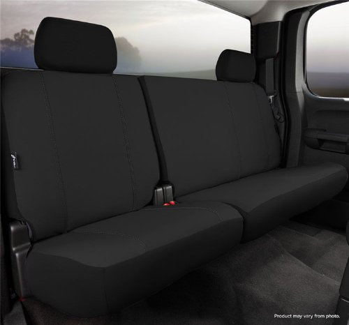 FIA Rear 60/40 Split Cushion Custom Fit Seat Cover - Polycotton (Black) Accessories FIA SP82-36 BLACK