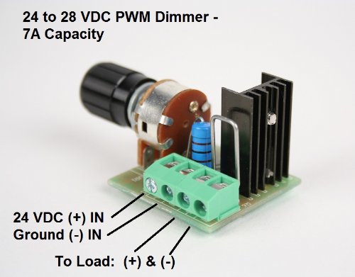 Dimmer Pilotlights.net 24VDimmer01-7A