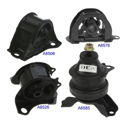 A6576 A6585 A6506 A6526 Fits: 97-01 Honda CR-V 2.0L Engine Motor & Trans Mount 4PCS For Auto Transmission. 97 98 99 00 01 Engine Mounts Motor Max A6576 A6585 A6506 A6526