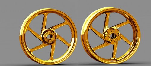 FRD Alpha Spec Hayabusa wheels GP6 forged aluminum wheels DOT legal Wheels Diablo Racing Technology 9907BUSAWS-DOT