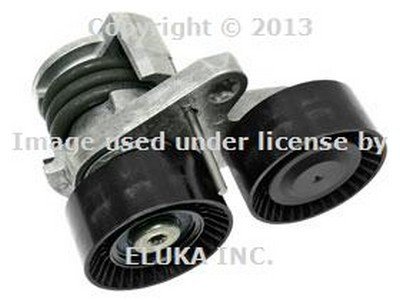 BMW Genuine Drive Belt Tensioner with Pulleys - Alternator, A/C, Power Steering for 535i 535xi 535xi 135i M Coupé 135i 335i 335xi 335i 335xi 335i 335xi 335is 335i 335is Belt Tensioner BMW BMW11287563927888