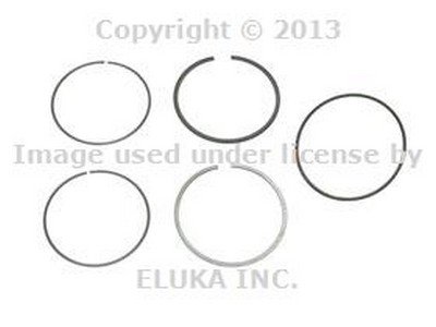 6 X BMW Genuine Piston Ring Set (83.980 mm, Standard) for 525i 323i 325i 325is 328i 528i 323Ci 323i 328Ci 328i Z3 2.5 Z3 2.8 Forged BMW BMW11251437077_6