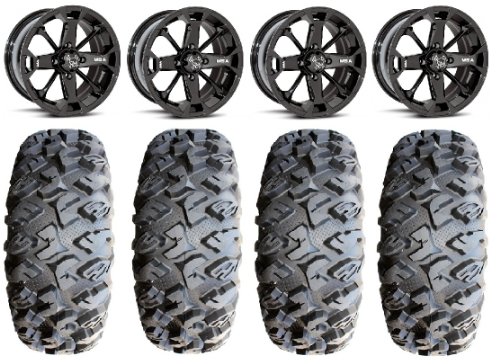 ATV & UTV KJ Motorsports MSAM17BK14X7+27MC5