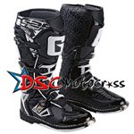 Black Dirtbike Gaerne G-React Size 8 Boots Shoes TR-45-5373