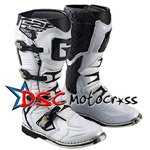White Dirtbike Gaerne G-React Size 11 Boots Shoes TR-45-5382