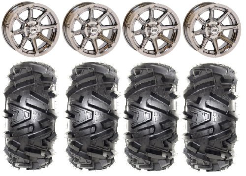 STI HD2se 14 Wheels iChrome 28 EFX Moto MTC Tires Kawasaki Teryx Mule Categories KJ Motorsports STHD2SEC14x7+28MTC3