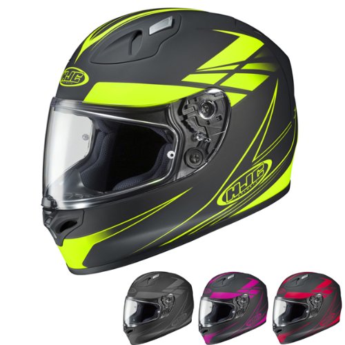 HJC FG-17 Force Full-Face Motorcycle Helmet (MC-5F, X-Small) Helmets HJC Helmets 632-851