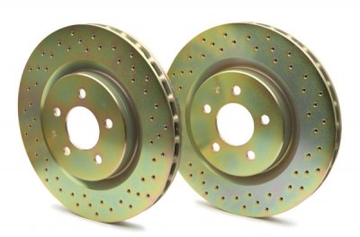 Brembo 33S50074 Sport Drilled Rear Rotors (276 dia x 19 th) BMW 3-Series 1996-1999 Rotors Brembo 33S50074