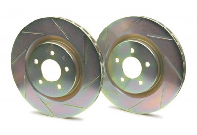 Brembo 33S60101 Sport Slotted Front Rotors (280 dia x 26 th) Infiniti I30 2000-2001 Rotors Brembo 33S60101