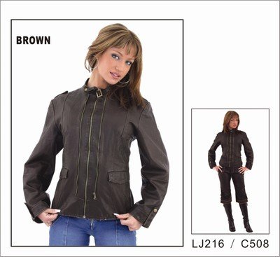 Jackets & Vests Billy's Biker Gear LJ216C-LG