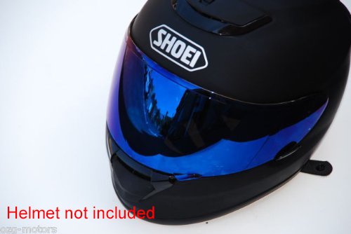 Blue CW1 Aftermarket Visor to fit Shoei Helmet Qwest RF1100 X-12 X12 RF XR X-spirit 2 1100 Yamaha Helmets OZ-USA Blue CW1 Shoei