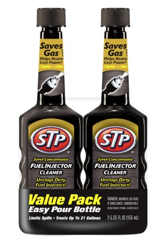 STP 78577-6PK Super Concentrated Fuel Injector Cleaner 'Twin Pack' - 5.25 fl. oz., (Pack of 6) Fuel System Cleaners STP 78577-6PK