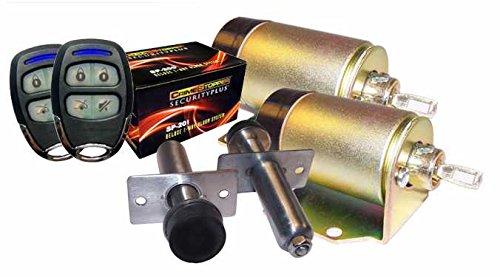 Shaved Handle Door Popper Kit w/ Car Alarm 2-Door 80LB Doors MPC PK-C3 (0846)