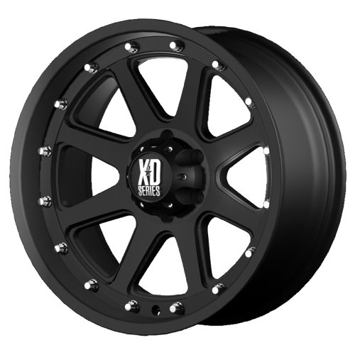 KMC XD Series Addict (16 x 9, 6 x 139.7/5.5) -12 Offset, Matte Black, (1) Wheel/Rim Car KMC XD XD79869068712N