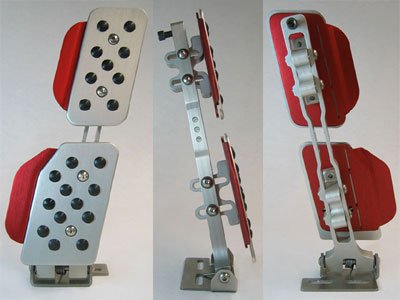 Rennline 1965-1998 911/912/914/930/964/993 All Adjustable gas pedal - REV 2 (*Extensions - R, B, S) Black Body Rennline A12.2Black