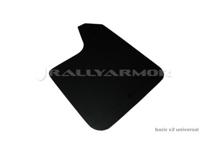 Mud Flaps & Splash Guards Rally Armor MF12-BAS-BLK