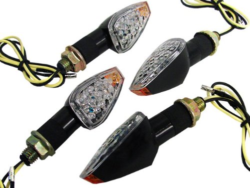 Turn Signal Assemblies & Lenses TMS TS14LED-ZJL008-1-AMBER(4pc2pk)