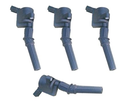 IC62 DG508 DG457 DG472 DG491 99-09 Ford Lincoln Mercury 4PCS Ignition Coil E450 E550 Excursion Expedition F150 F250 F350 F450 F550 Mustang Navigator Town CAR Grand Marquis Mountaineer 97 98 99 00 01 02 03 04 05 06 07 08 09 Coils MotorKing IC62-1