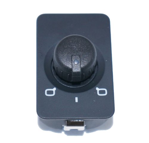 Reach_autoparts New Mirror Switch Knob with Memory Fits 4b1 959 565 a / 4b1959565a Audi A6 C5 1998-2004 Mirror Aborn 4B1 959 565A