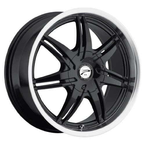 ULTRA WHEEL RIM 2047746B42 204-7746B+42 204 17X7.5 5-4.5 BLACK Car Keystone 204-7746B+42