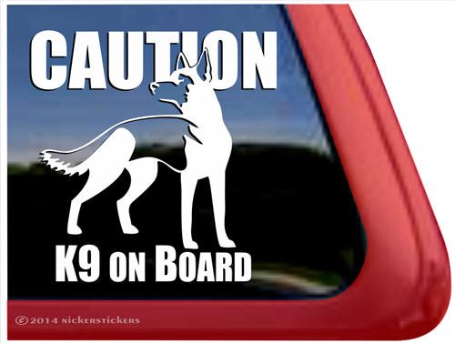 Bumper Stickers, Decals & Magnets NickerStickers DC390K9