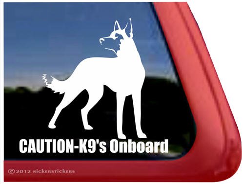 Bumper Stickers, Decals & Magnets NickerStickers DC313K9