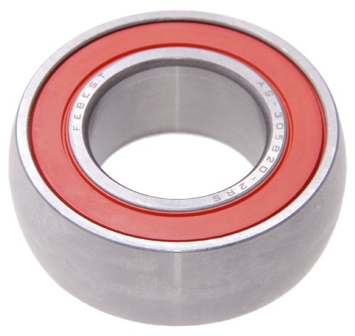 Febest - Honda Ball Bearing For Front Drive Shaft / Axle (33X55X15) - Oem: 91057-Sr3-008 Center Supports Febest AS-335515-2RS-AMZ-91057-SR3-008