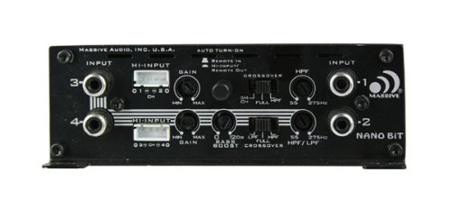 Multichannel Amplifiers Massive Audio BX4