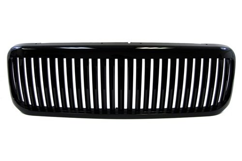 99-04 Ford F250 F350 Superduty Excursion Black Vertical Front Grille Replacement Grill 00 01 02 03 Grilles Generic Grill-3166