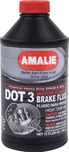 Amalie (65031-92) DOT-3 Brake Fluid - 12 oz. Brake Fluids Amalie 65031-92