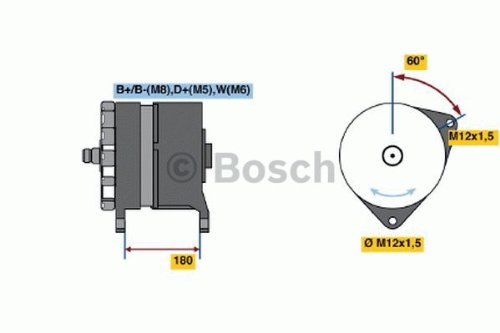 Alternators Bosch 0120689540
