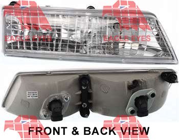MERCURY FORD CAPRI GRAND MARQUIS 95-97 HEAD LAMP RH, Assembly Headlight Assemblies TLN Auto Parts 20-5145-00
