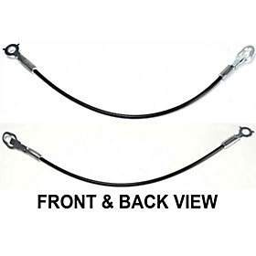 FORD F-SERIES SUPER DUTY PICKUP 97-10 LEFT TAILGATE CABLE, Regular/Super Cab Tailgate Cables TLN Auto Parts F581904