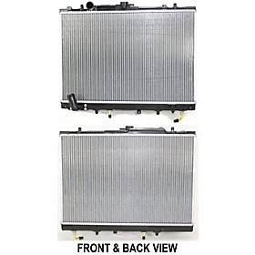 MITSUBISHI MONTERO SPORT 98-03 RADIATOR, 6cyl; 1-Row, 16.56 x 25.06 x 1 in. core Radiators TLN Auto Parts P2278