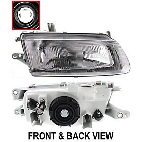 MAZDA PROTEGE 95-96 HEAD LAMP RIGHT PASSENGER, Assembly, Sedan Headlight Assemblies TLN Auto Parts 20-3547-00