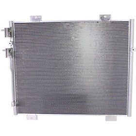 ML-CLASS 98-05 A/C CONDENSER, Parallel Type, OEM Style, (163) Chassis Condenser Fan TLN Auto Parts KVAC3360